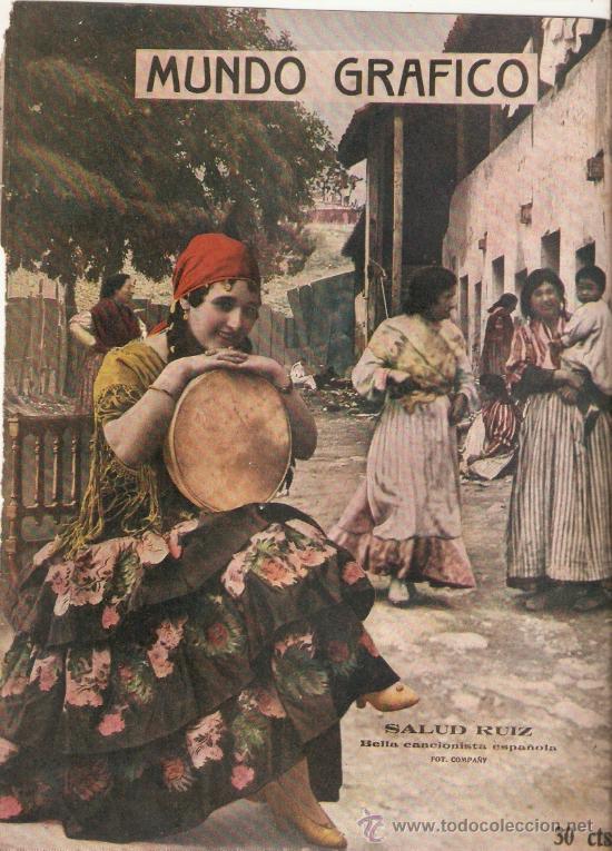 Coleccionismo: A&Ntilde;O 19?? SALUD RUIZ CANCIONISTA CANTANTE ARTISTA TEATRO FOTOGRAFIA COMPANY