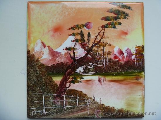 Coleccionismo: Cer&aacute;micas Paisajes Japoneses - Foto 2
