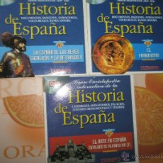 Coleccionismo: LOTE DE 3 CD-HISTORIA DE ESPAÑA-TIEMPO-NUEVOS-.. Lote 39330355