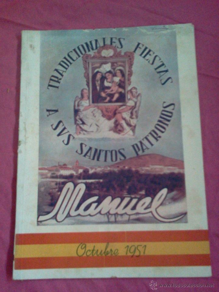 Sammelleidenschaft Papier: Programa de fiestas de Manuel (Valencia). 1951
