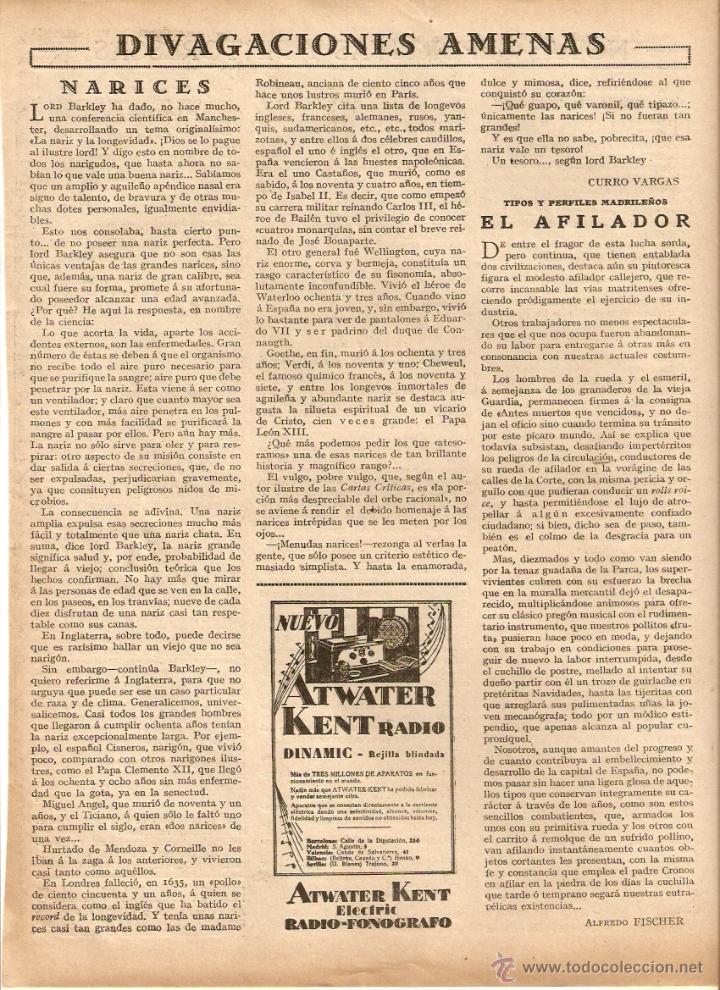 Collecting paper: A&Ntilde;O 1930 RECORTE PUBLICIDAD ATWATER KENT RADIO