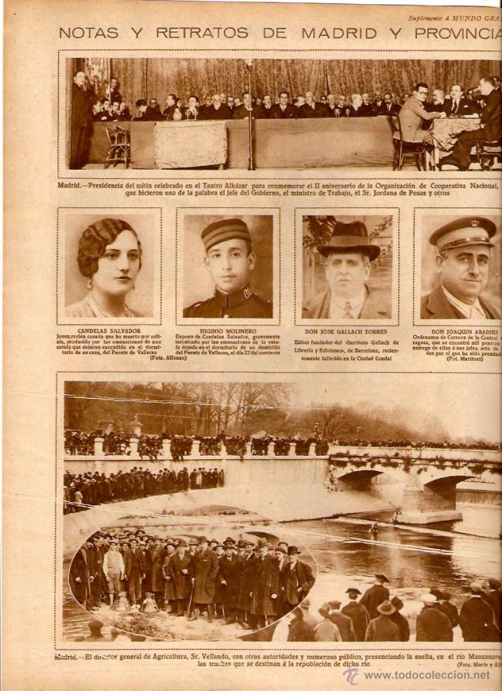 Colecionismo: A&Ntilde;O 1928 SUELTA TRUCHAS RIO MANZANARES MADRID SEVILLA PROCESION SAN CLEMENTE MALAGA PASEO MARITIMO