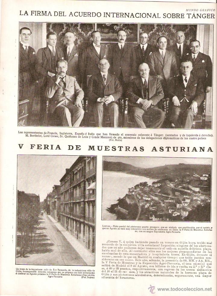Collecting paper: A&Ntilde;O 1928 RECORTE PRENSA GIJON CALLE SAN BERNARDO LASTRES ASTURIAS FERIA MUESTRAS ASTURIANA