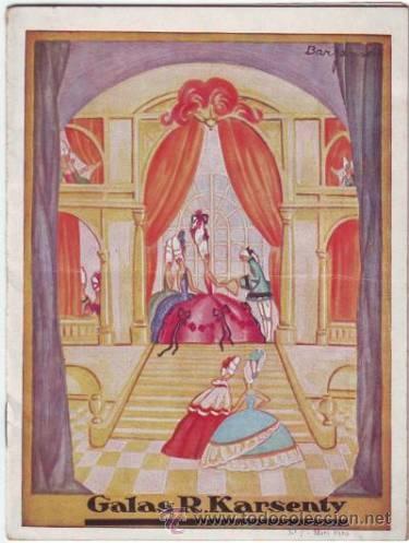 Coleccionismo: GALAS R. KARSENTY. N&ordm;7 - Mars 1929. FELIX. Pi&egrave;ce en 3 actes de HENRY BERNSTEIN (programa).