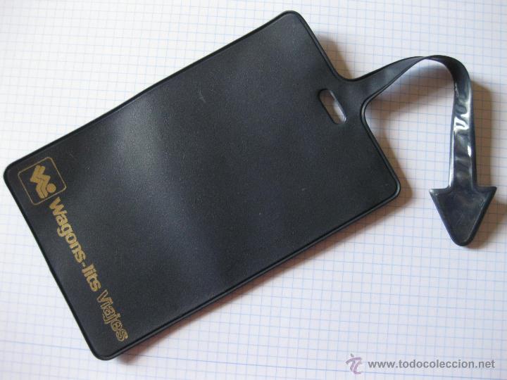 Coleccionismo: FUNDA DE PLASTICO DE WAGON LITS PARA LA DIRECCION - Foto 1