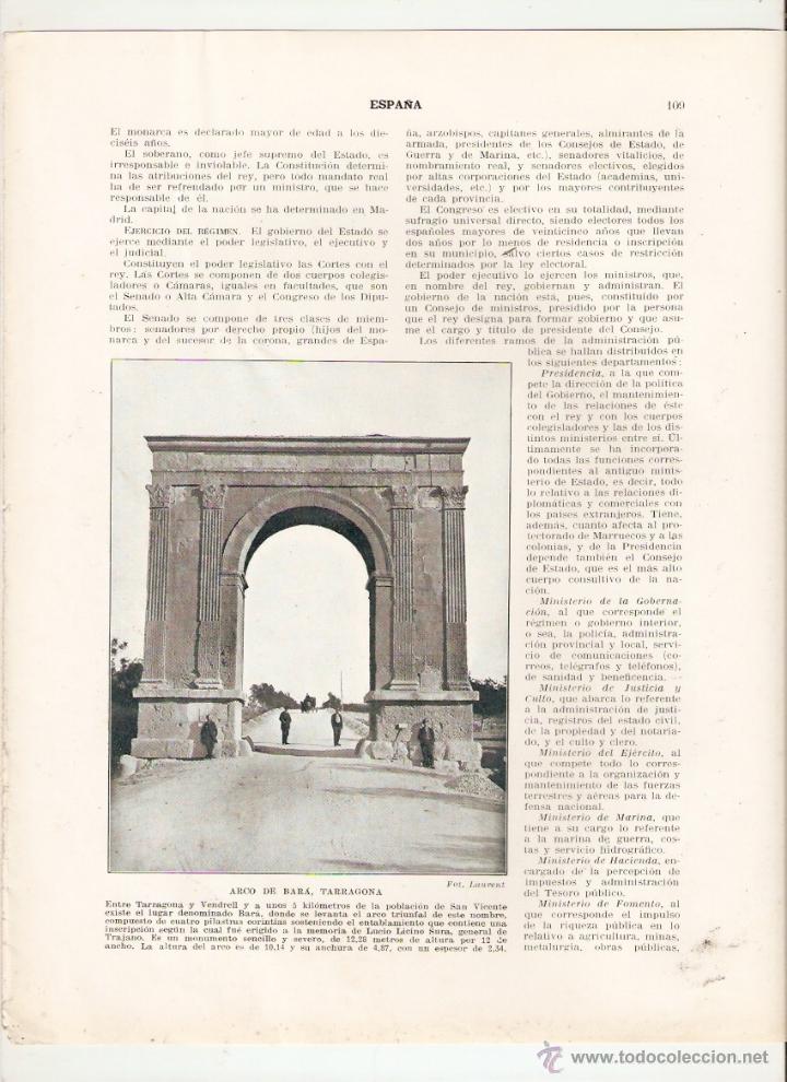 Collectionnisme: A&Ntilde;OS 20 RECORTE PRENSA FOTOGRAFIA ACUEDUCTO ROMANO SEGOVIA ARC DE BARA TARRAGONA