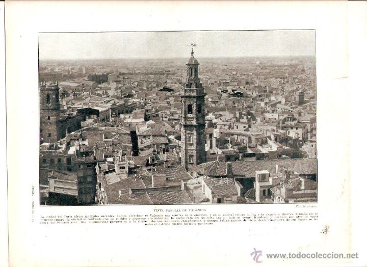 Colecionismo: A&Ntilde;OS 20 RECORTE PRENSA FOTOGRAFIA VALENCIA VISTA AEREA CALLE SAN VICENTE BAJADA SAN FRANCISCO