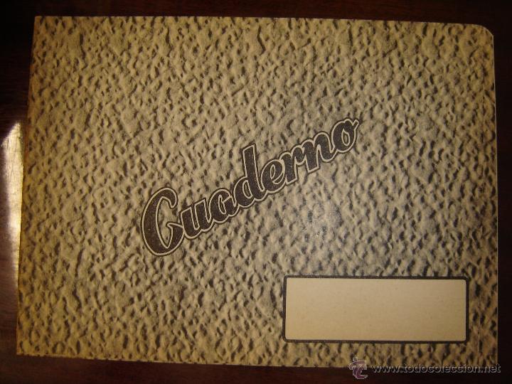 Coleccionismo: Cuaderno Escolar Antiguo de Rayas Apaisado