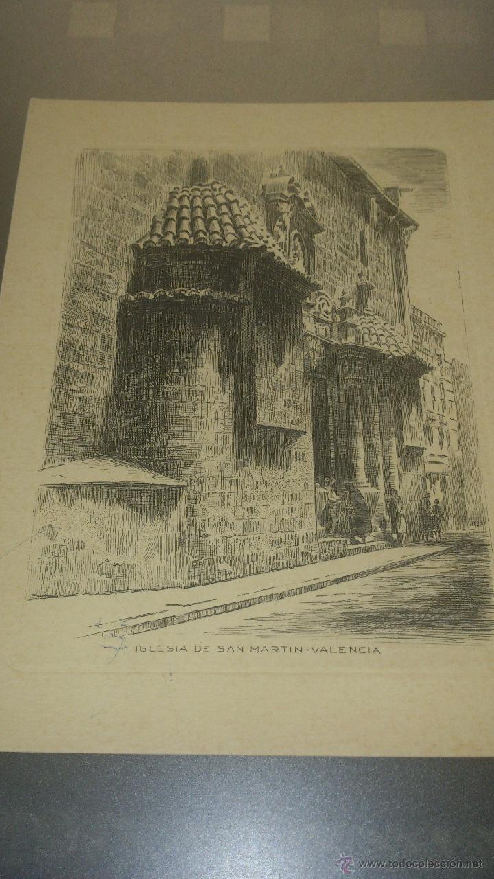 Collecting paper: ANTIGUA FELICITACION NAVIDADES IGLESIA DE SAN MARTIN VALENCIA 1956