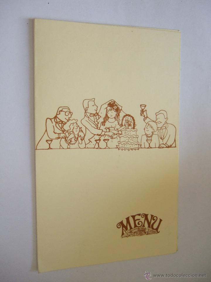 Colecionismo: MENU DE UNA BODA EN 1996 - TORREMOLINOS