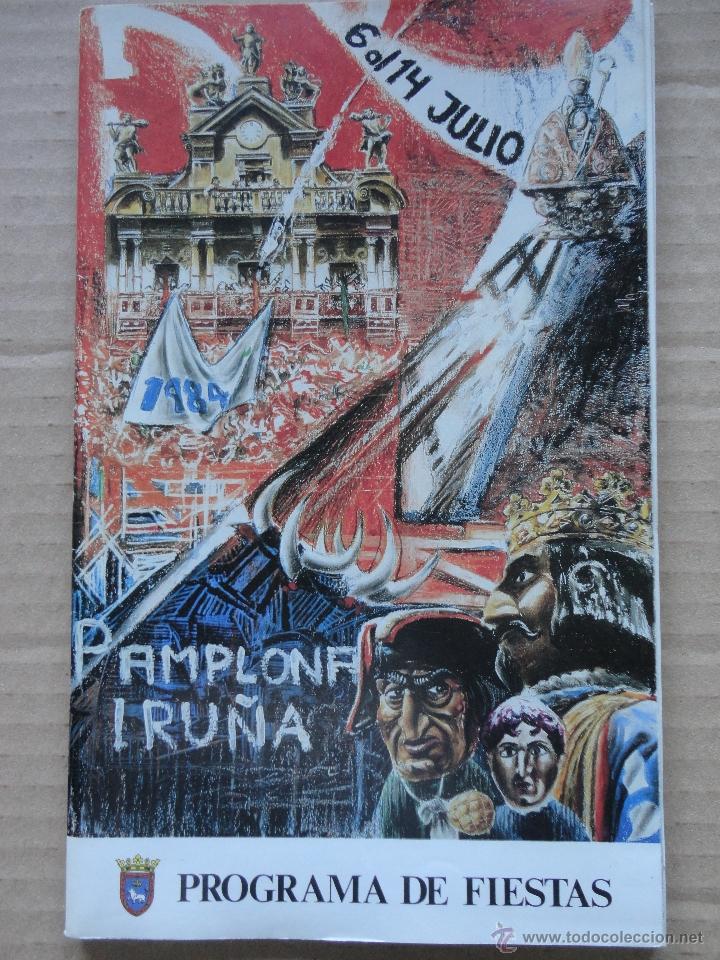 Coleccionismo: SAN FERM&Iacute;N 1984 Programa de Fiestas - Foto 1