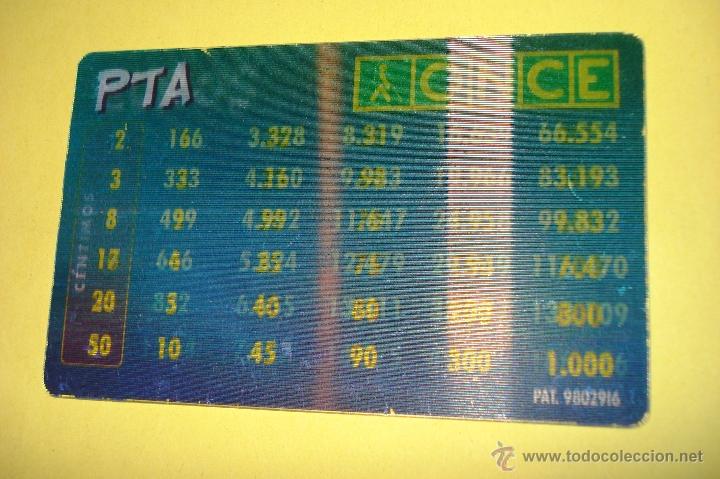 Equivalencia Tabla De Pesetas A Euros