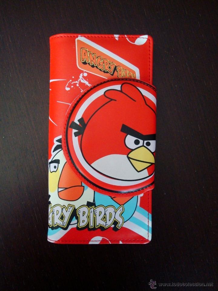 Coleccionismo: Billetero Angry Birds - nuevo - medidas 9,5 cm x 18 cm - fotos tarjetas monedas billetes OFERTA