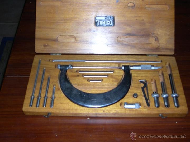 Coleccionismo: micrometro o palmer medicion scherr tumico de 0 a 4 pulgadas. Made in usa