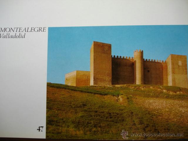 Colecionismo: CASTILLO DE MONTEALEGRE VALLADOLID .23X16.5.1969