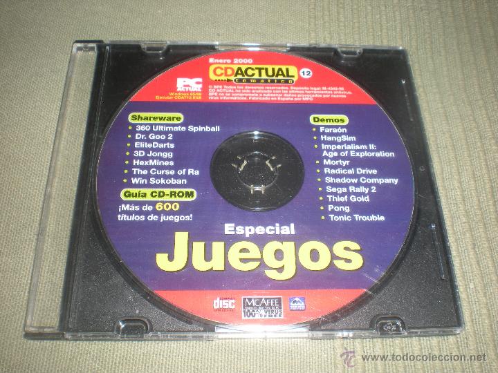 Collecting: CD ACTUAL 12  ENERO DE 2000 .ESPECIAL JUEGOS .