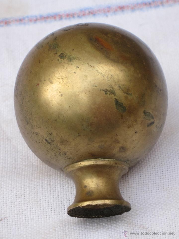 Coleccionismo: BOLA ANTIGUA DE BRONCE. - Foto 1