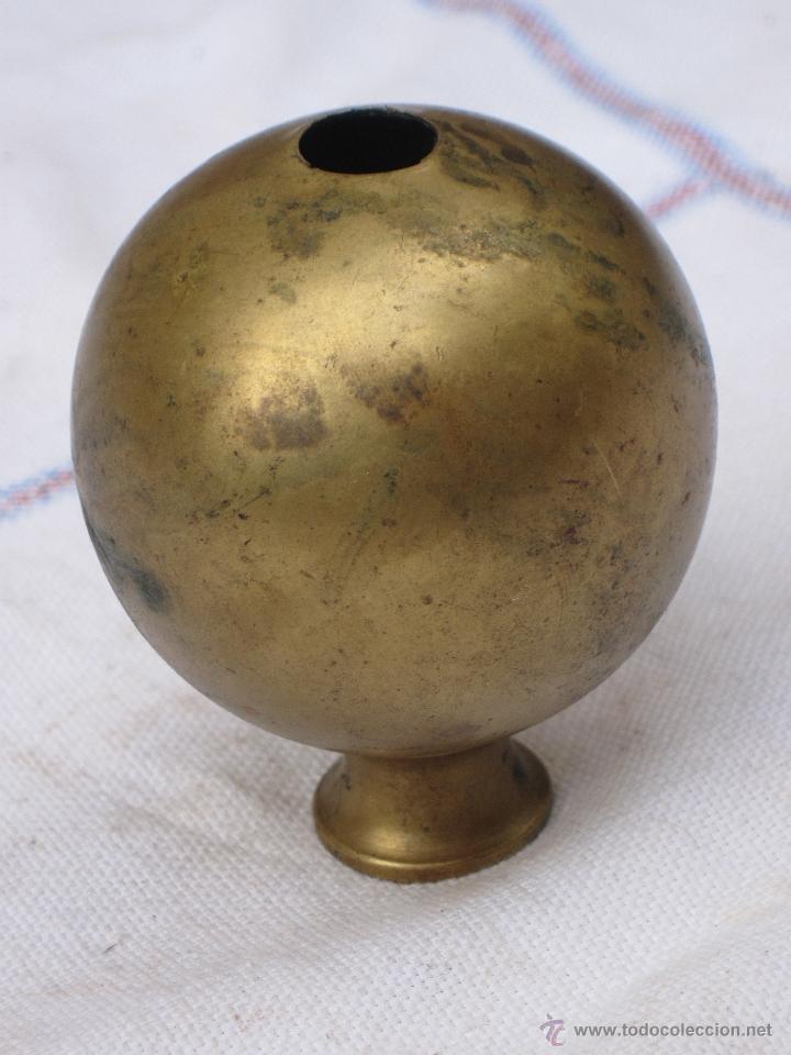 Coleccionismo: BOLA ANTIGUA DE BRONCE. - Foto 5