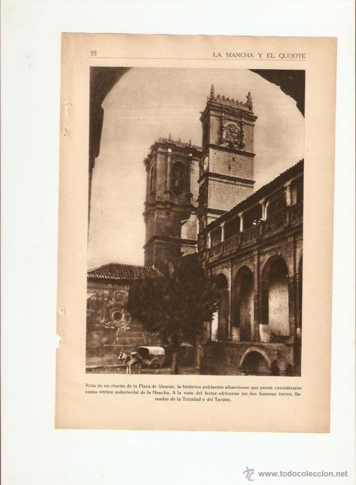 Coleccionismo: A&Ntilde;OS 30 RECORTE PRENSA PLAZA DE ALCARAZ LA MANCHA ALBACETE ALCARAZ