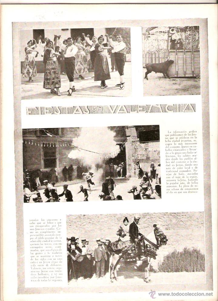 Collezionismo: A&Ntilde;O 1922 RECORTE PRENSA VALENCIA FIESTAS BAILES DANZAS TRAJES TIPICOS POPULARES JOTA