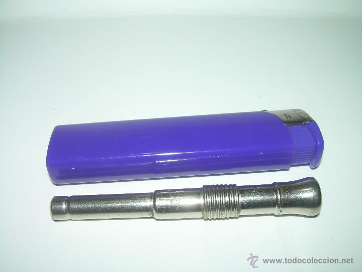 Coleccionismo: ANTIGUO UTIL PARA PINCHAR LOS PUROS. - Foto 5