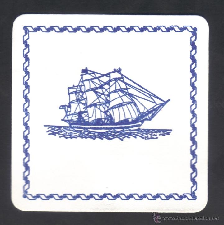 Coleccionismo: posavasos - barco velero - Foto 1