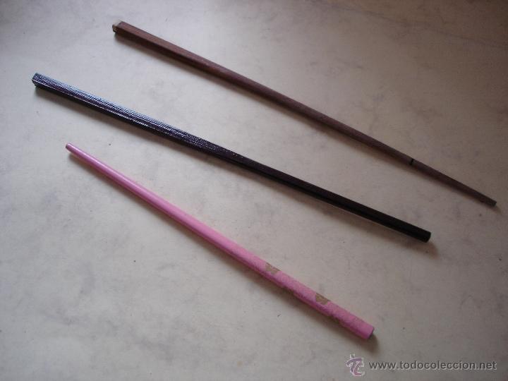 Coleccionismo: TRES PALILLOS CHINOS DISTINTOS - Foto 1
