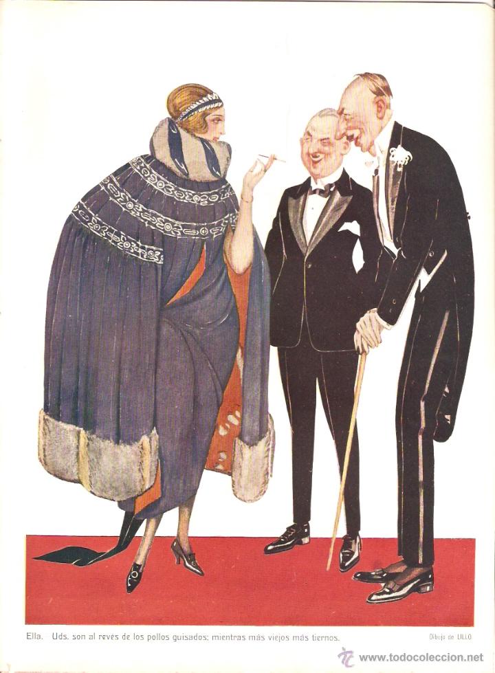 Coleccionismo: A&Ntilde;O 1922 RECORTE PRENSA LILLO DIBUJO HUMOR CHISTE ESPA&Ntilde;OLISMO FEDERICO GARCIA SANCHIZ KRETSCHMANN