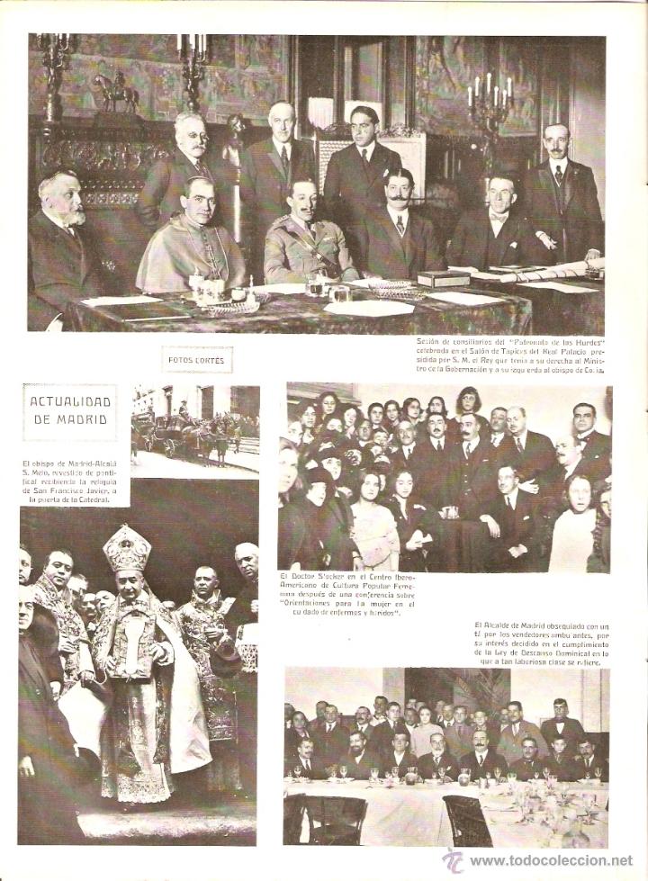 Coleccionismo: A&Ntilde;O 1922 RECORTE PRENSA MADRID LLEGADA RELIQUIA SAN JAVIER PALACIO DE HIELO JAZZ BAND ORQUESTA