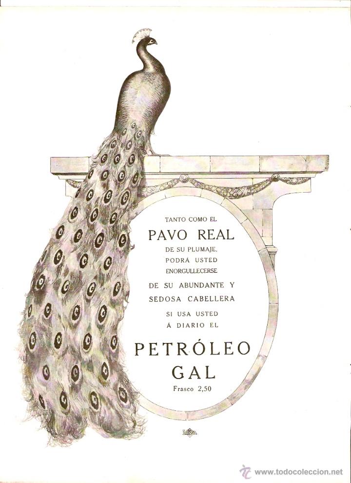 Coleccionismo: A&Ntilde;O 1922 RECORTE PRENSA PUBLICIDAD PETROLEO GAL