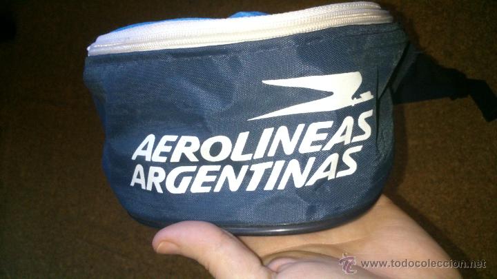 Coleccionismo: BOLSA RI&Ntilde;ONERA - AEROLINEAS ARGENTINAS - Foto 1