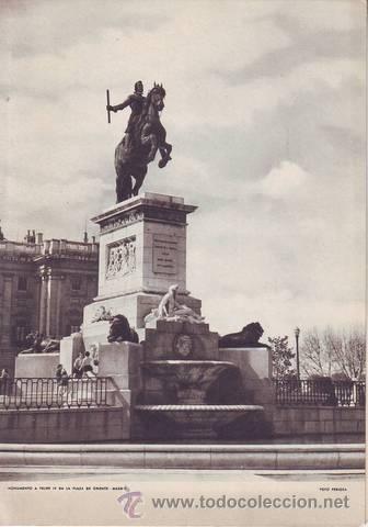 Coleccionismo: MADRID. Monumento a Felipe IV en la Plaza de Oriente. Foto Ferlosa.