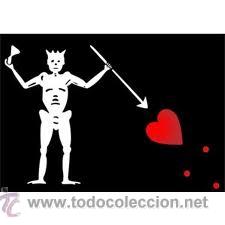 Coleccionismo: BANDERA PIRATA BARBANEGRA - Foto 1