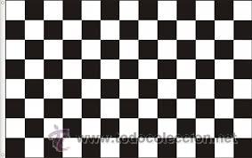 Coleccionismo: BANDERA DE CUADROS META - Foto 1