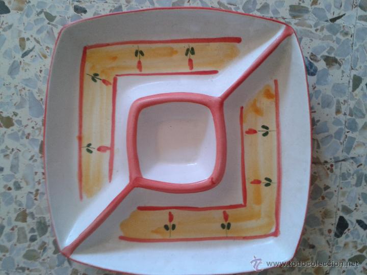 Coleccionismo: Bandeja con salsera - Foto 2