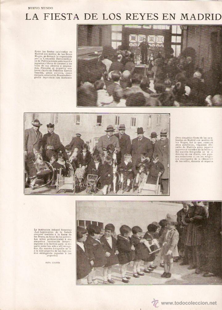 Coleccionismo: A&Ntilde;O 1930 RECORTE PRENSA SECCION INFANTIL LAS LEGIONARIAS DE LA SALUD MADRID LINCOLN FORD