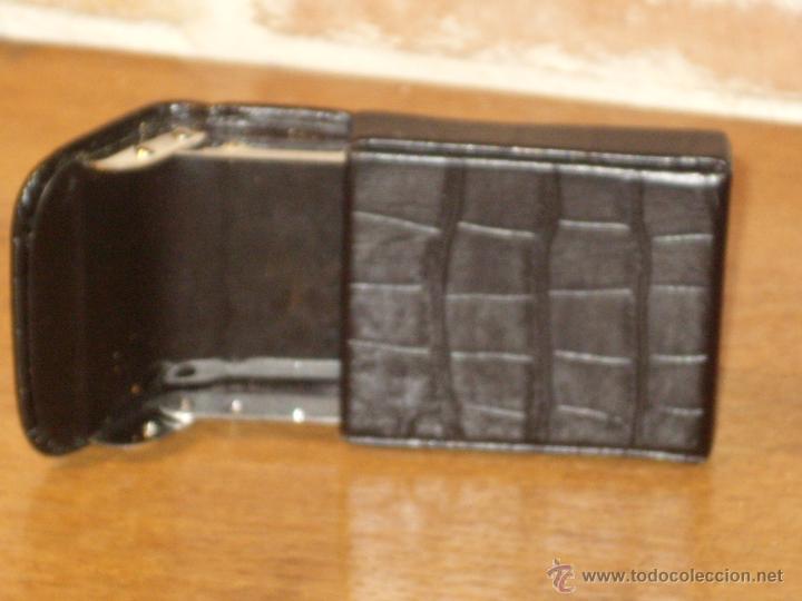 Coleccionismo: PITILLERA NEGRA DE VISAGRA. - Foto 3