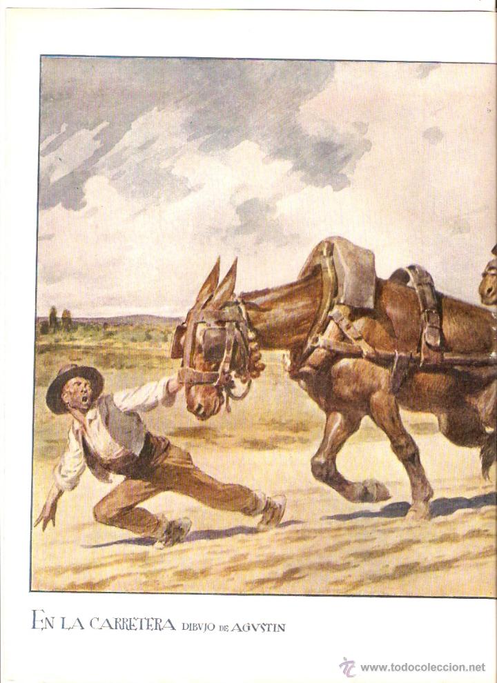 Collezionismo: A&Ntilde;O 1922 RECORTE PRENSA PINTURA LAMINA DIBUJO DE AGUSTIN EN LA CARRETERA