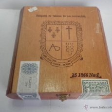 Coleccionismo: CAJA COMPAÑIA DE TABACOS DE LAS ANTILLAS. Lote 42578615