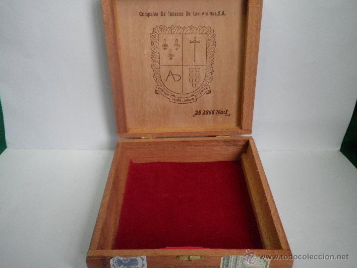 Coleccionismo: CAJA COMPA&Ntilde;IA DE TABACOS DE LAS ANTILLAS - Foto 3