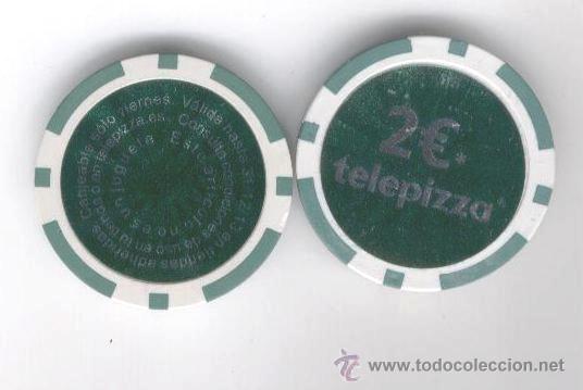 Coleccionismo: FICHA PROMOCIONAL * TELEPIZZA 2013 * 2 &euro; - YA NO ES V&Aacute;LIDA