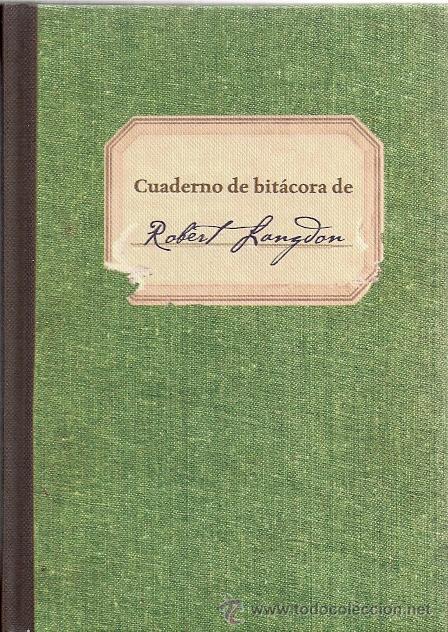 Coleccionismo: Cuaderno de bit&aacute;cora de Robert Langdon - Foto 1