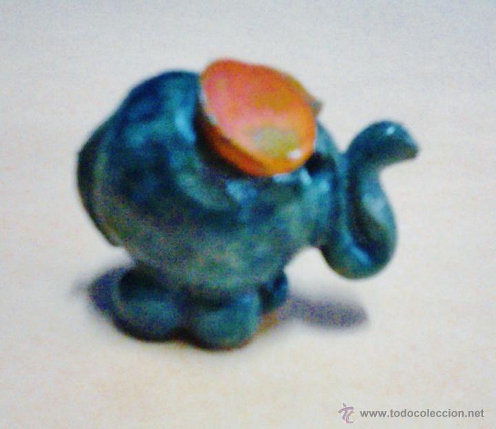 Coleccionismo: miniatura - elefante - terracota / barro - lacado - artesanal - sin mas datos - ver foto - a&ntilde;os 90