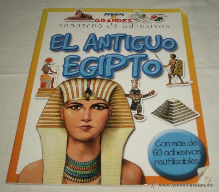 Coleccionismo: el antiguo egipto cuaderno de adhesivos