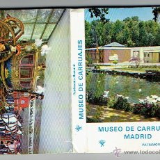 Coleccionismo: LIBRILLO DE ACORDEON CON 22 FOTOGRAFIAS, MUSEO DE CARRUAJES DE MADRID, MIDE 10,5 X 7 CM. Lote 43510099