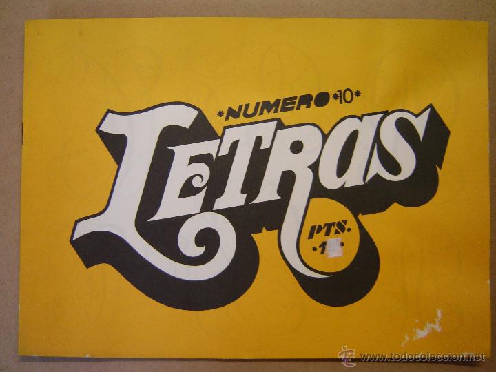 Coleccionismo: Letras  n&ordm; 10- &Aacute;lbumes de labores