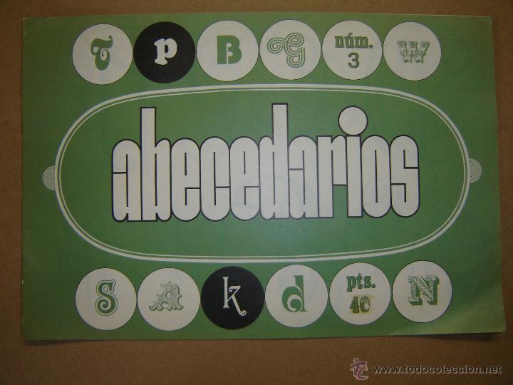 Coleccionismo: Abecedarios n&ordm; 3 - Revistas de labores