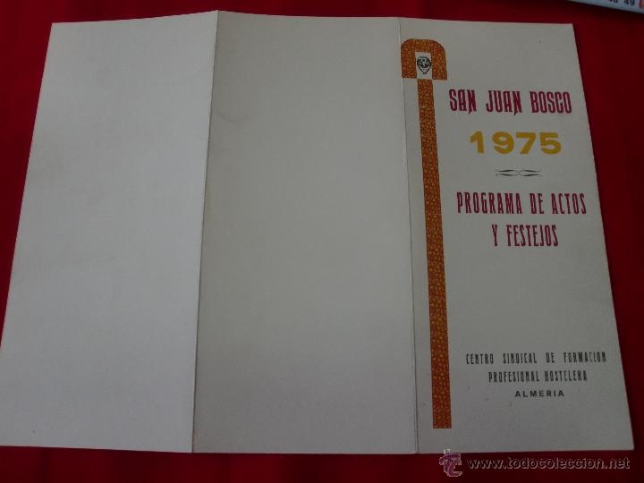 Coleccionismo: CENTRO DE FORMACION HOSTELERA ALMERIA - A&Ntilde;O 1975