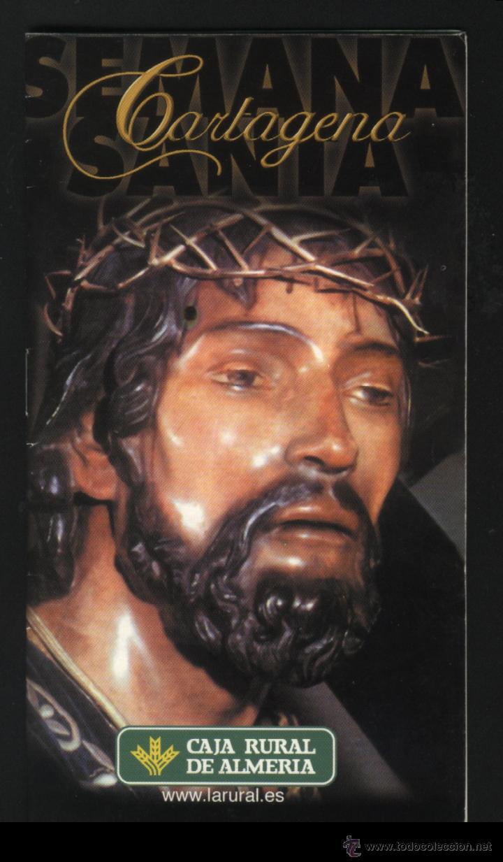 Coleccionismo: MU-0132- PROGRAMA DE SEMANA SANTA DE LA COMARCA DE CARTAGENA (MURCIA).
