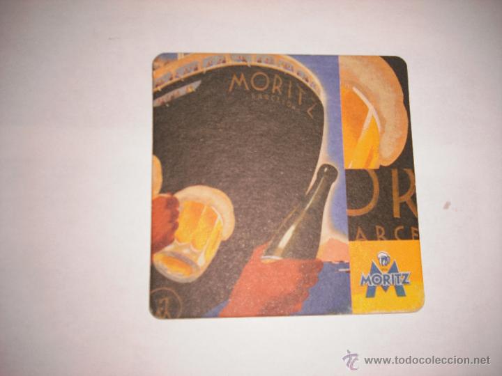 Coleccionismo: POSA VASO CERVEZA MORITZ - Foto 1